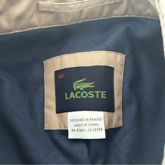 🐊LACOSTE men’s jacket - Picture 5 of 14